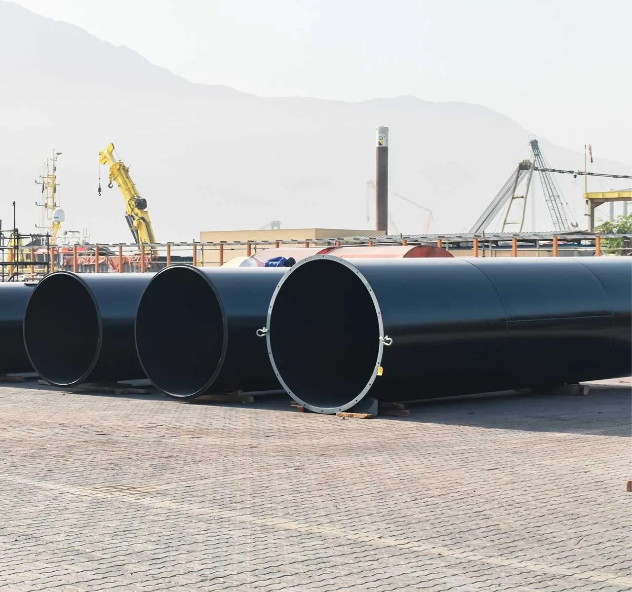 Fall Pipe Equipment Construction