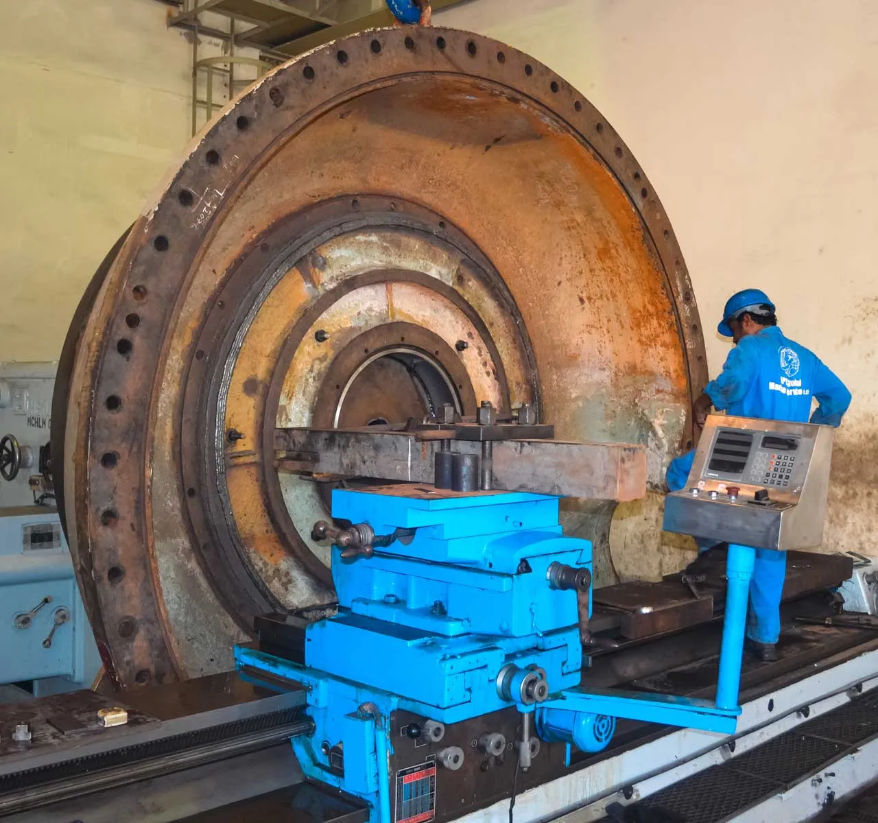 Pump case machining