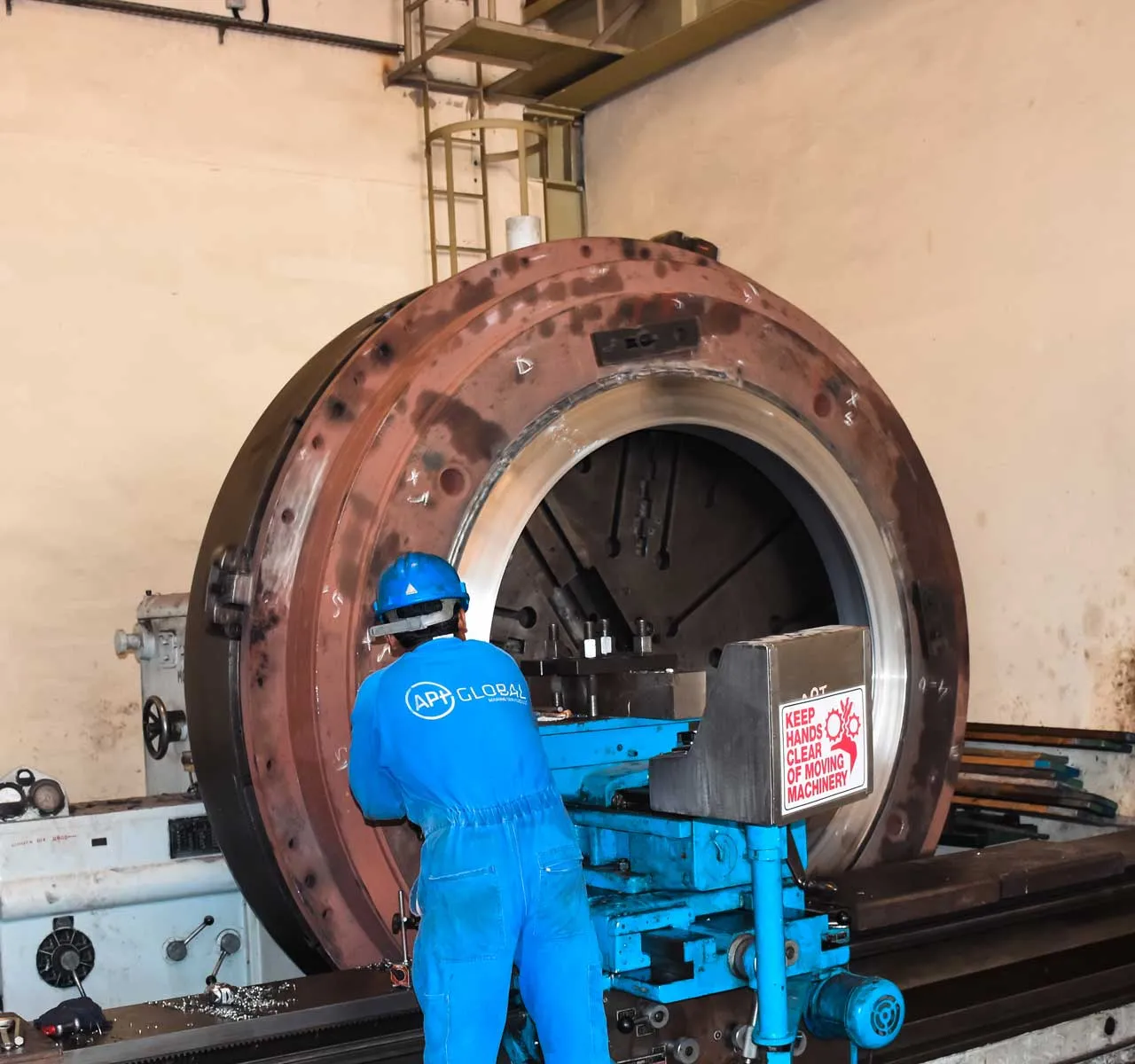 Pump cover machining