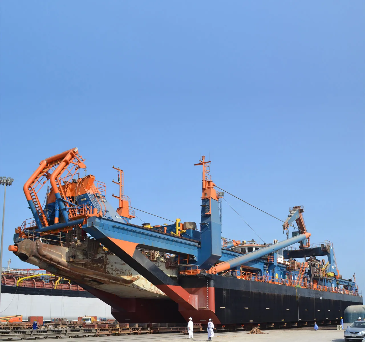 Dry docking repairs HAM 218